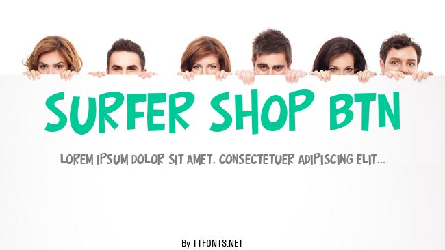 Surfer Shop BTN example
