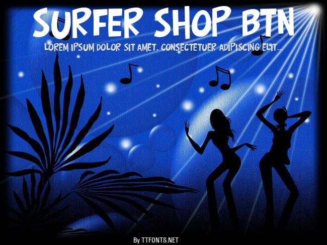 Surfer Shop BTN example