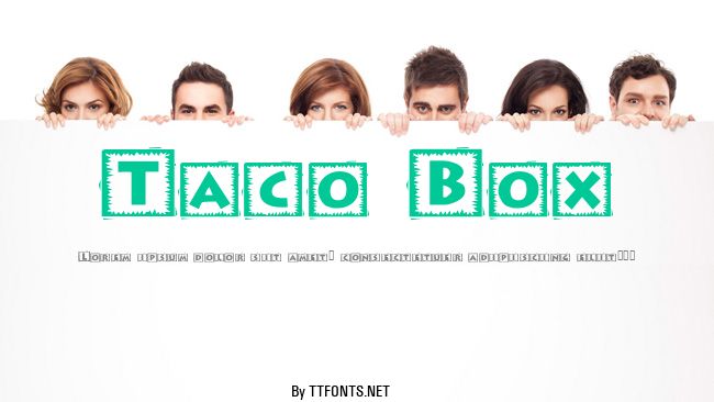 Taco Box example