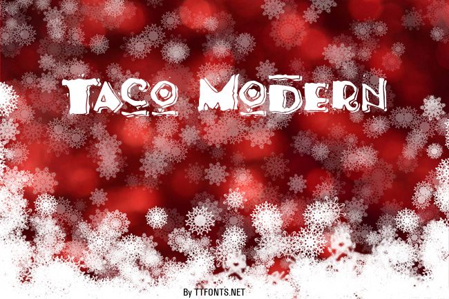 Taco Modern example