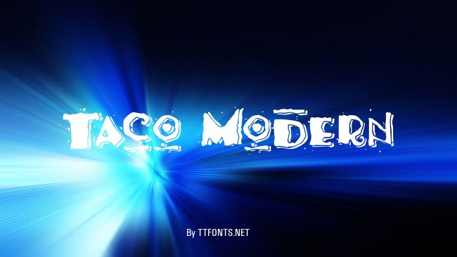 Taco Modern example