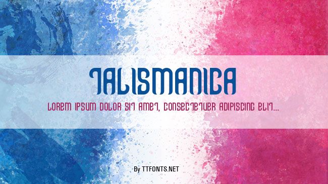 Talismanica example