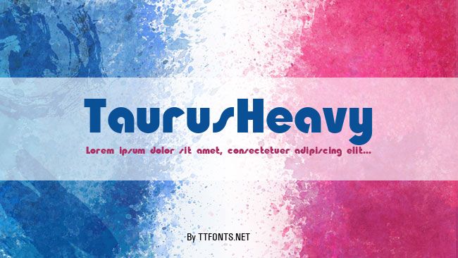 TaurusHeavy example