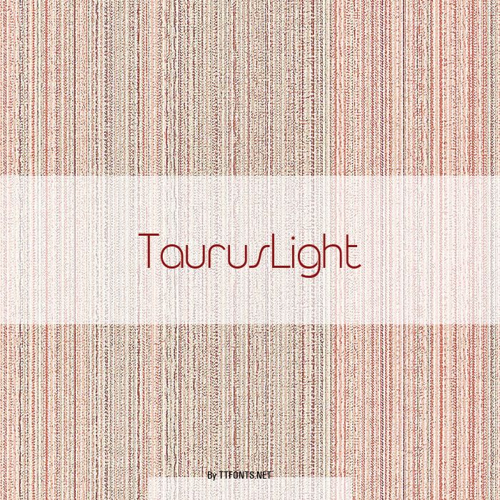 TaurusLight example