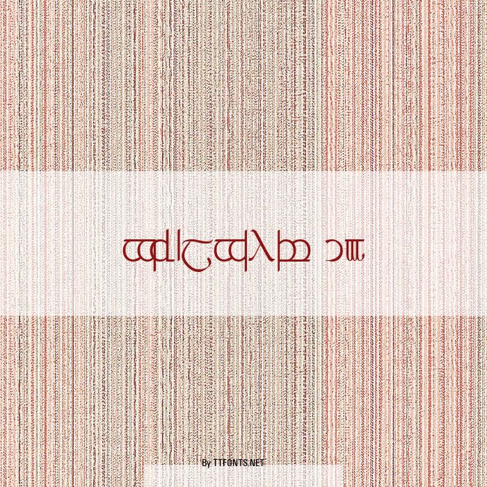 Tengwar 03 example