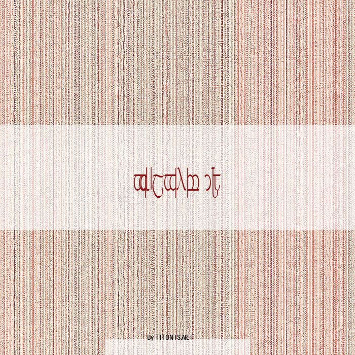 Tengwar 05 example