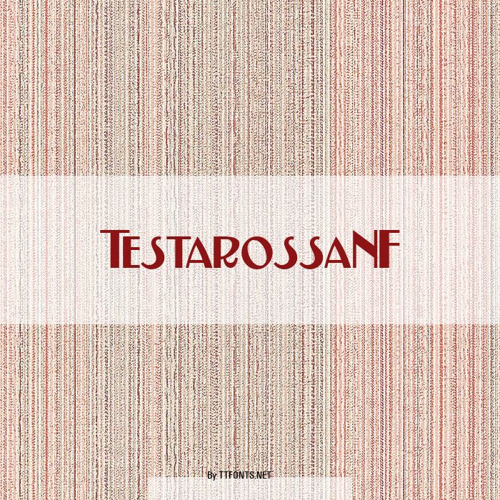 TestarossaNF example