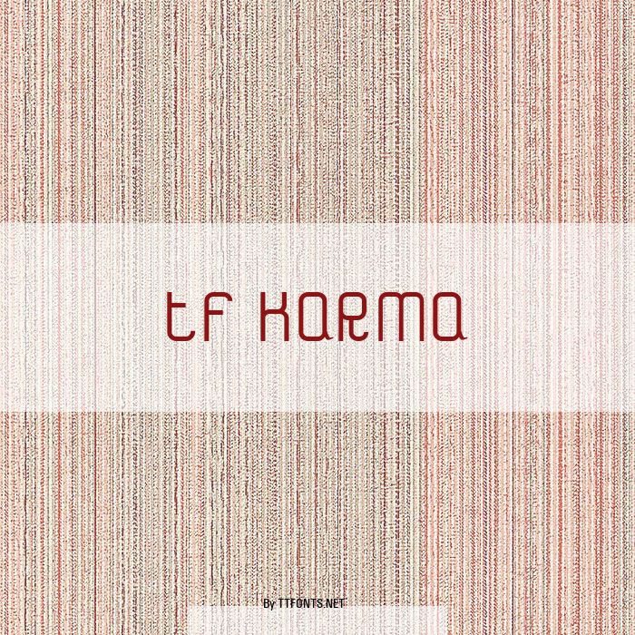 TF_Karma example