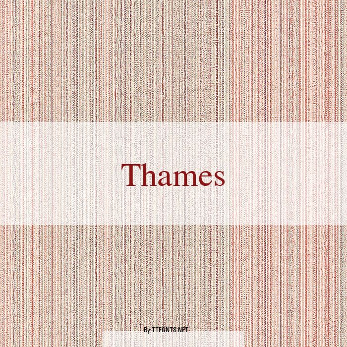 Thames example