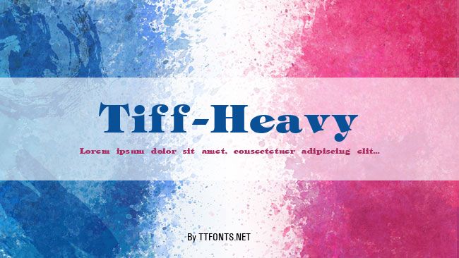Tiff-Heavy example