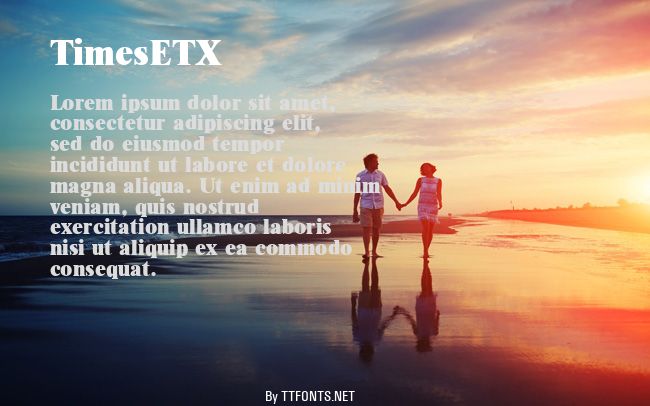 TimesETX example