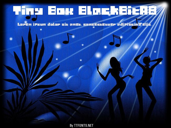 Tiny Box BlackBitA8 example