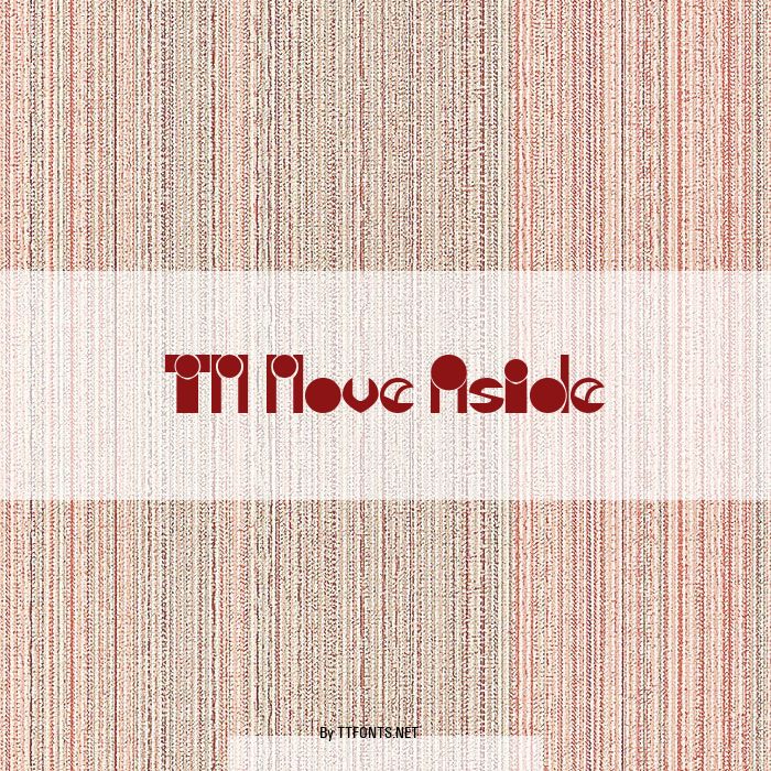 TM Move Aside example