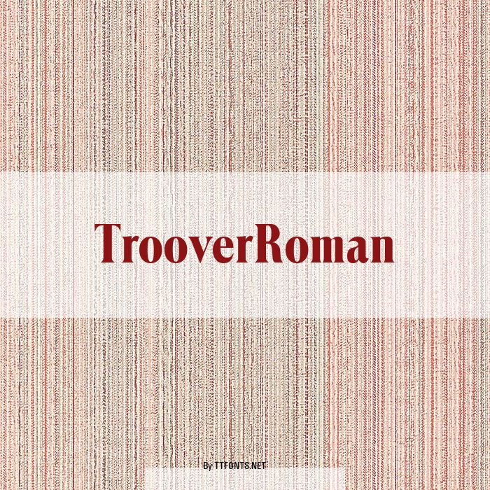 TrooverRoman example