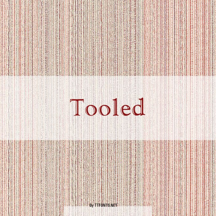 Tooled example