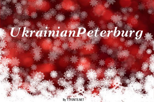 UkrainianPeterburg example