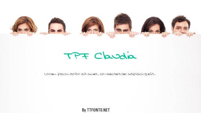TPF  Claudia example
