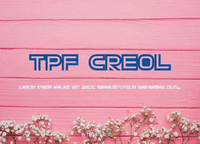 TPF Creol example