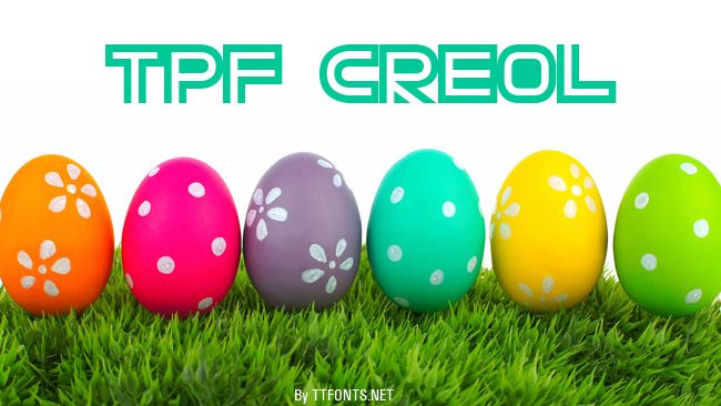 TPF Creol example