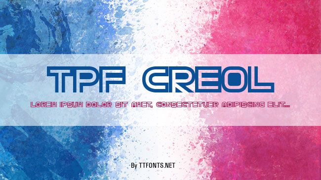 TPF Creol example