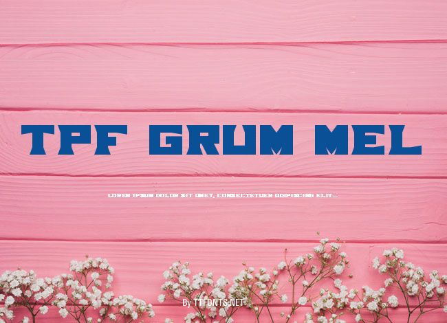 TPF Grum Mel example