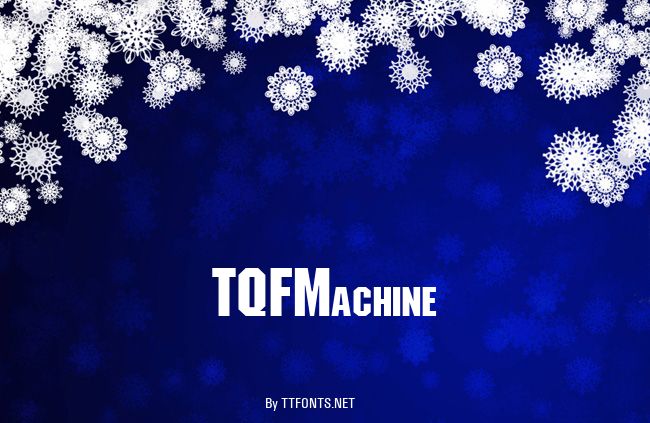 TQF_Machine example