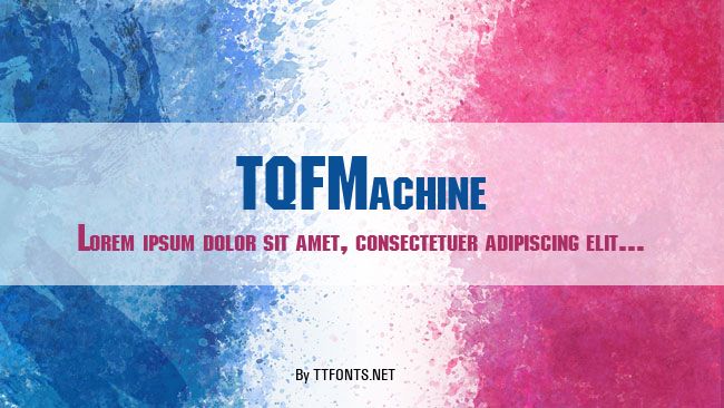 TQF_Machine example