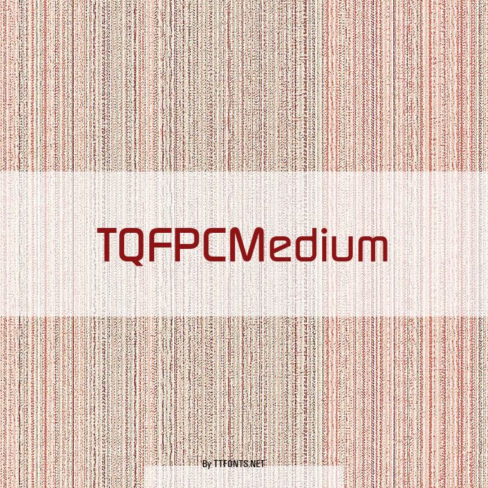 TQF_PCMedium example