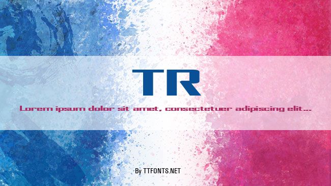 TR example