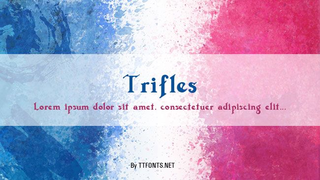 Trifles example