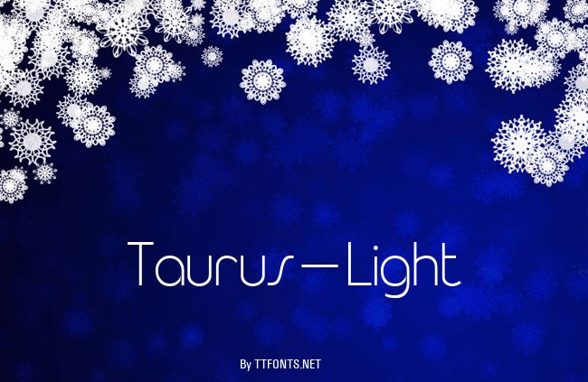 Taurus-Light example