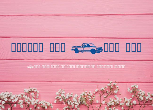 Trucks for Judy *S* example