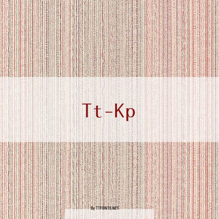 Tt-Kp example