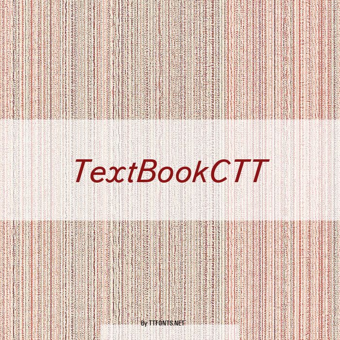 TextBookCTT example