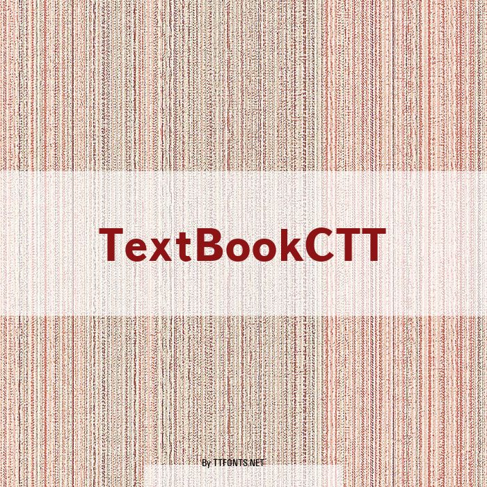 TextBookCTT example