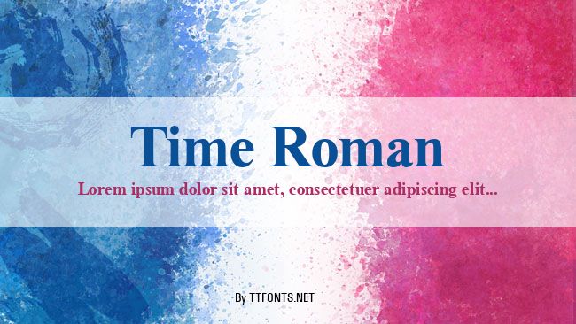 Time Roman example