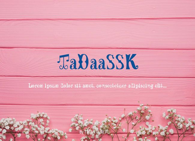 TaDaaSSK example