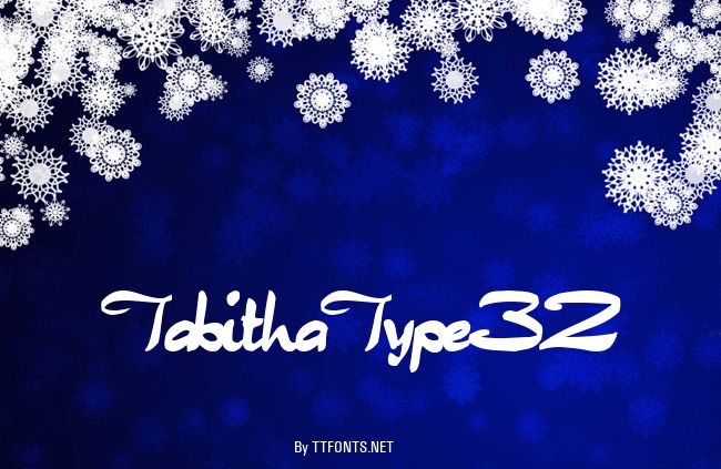 TabithaType32 example