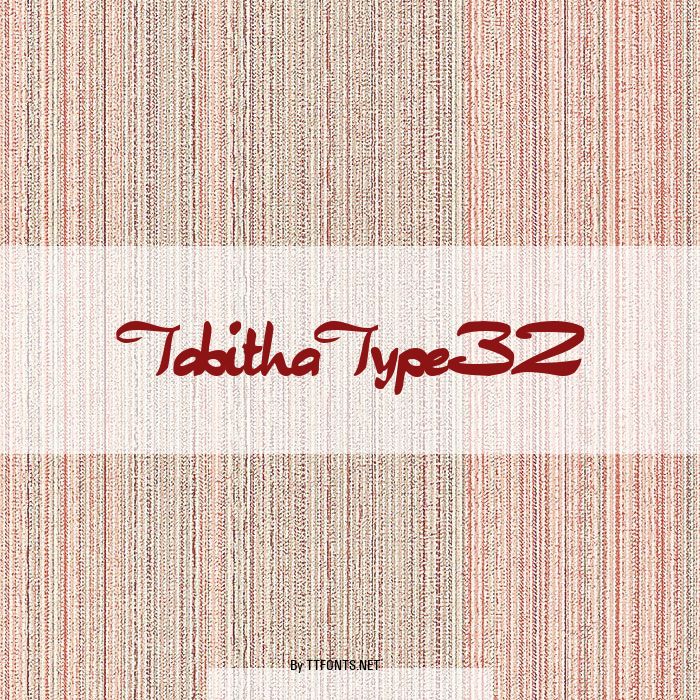 TabithaType32 example