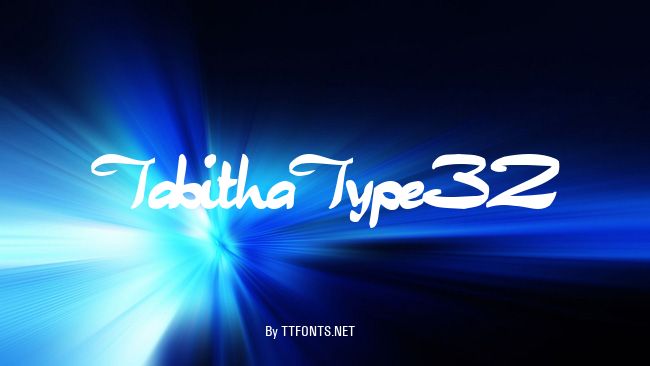 TabithaType32 example