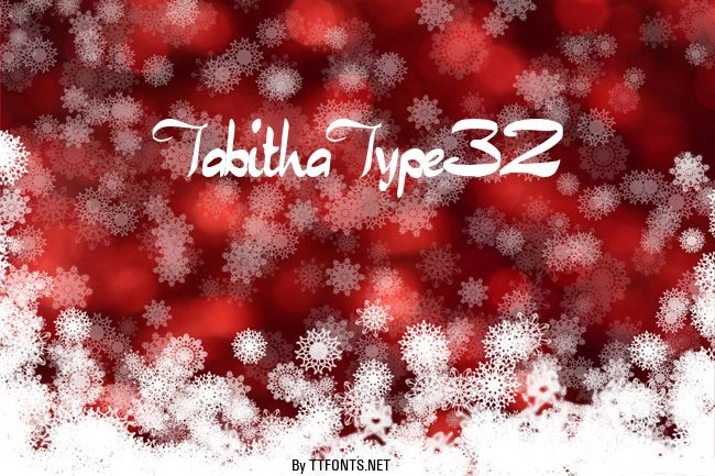 TabithaType32 example