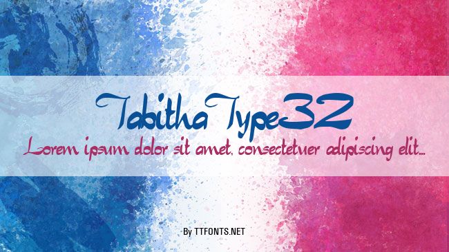 TabithaType32 example