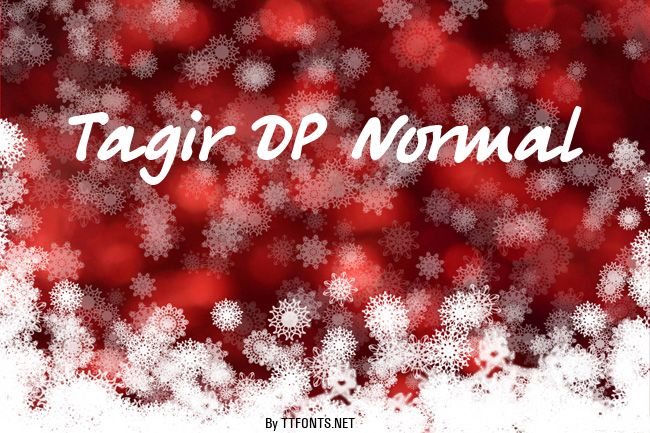 Tagir DP Normal example