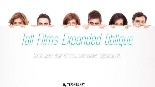 Tall Films Expanded Oblique example