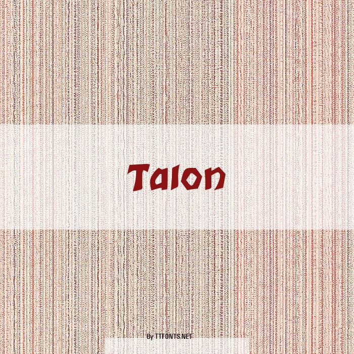 Talon example