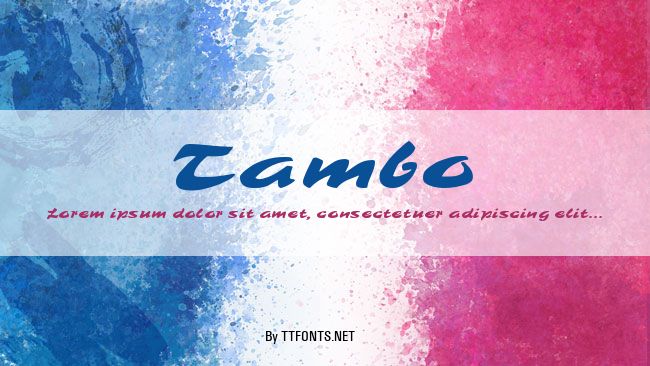 Tambo example