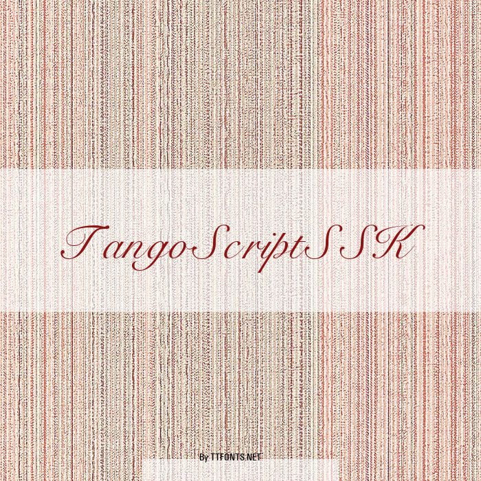 TangoScriptSSK example