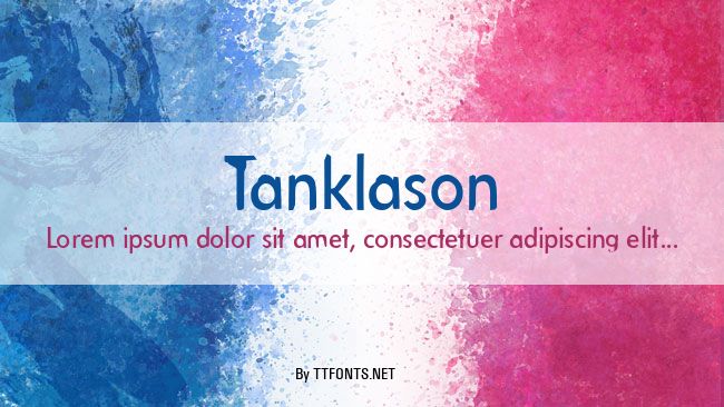 Tanklason example
