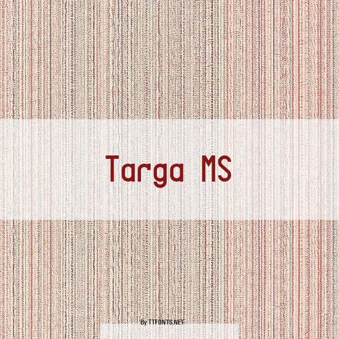 Targa MS example