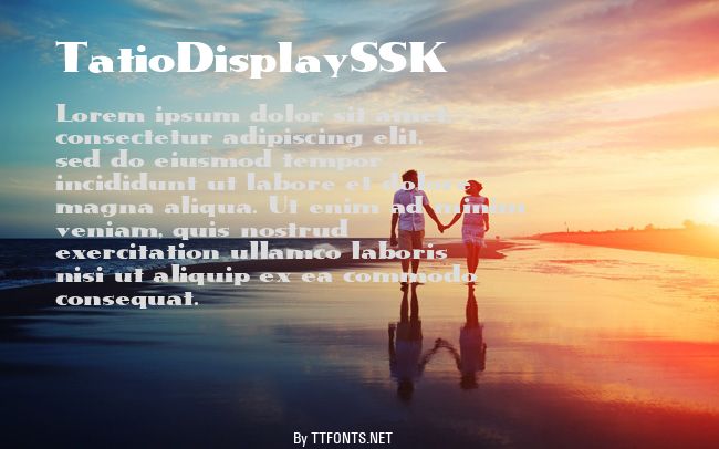 TatioDisplaySSK example